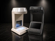 Counterfeit detector with IR, MG and UV for banknotes and ID verification