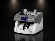 Top load bill counter for high-speed counting of large cash volumes