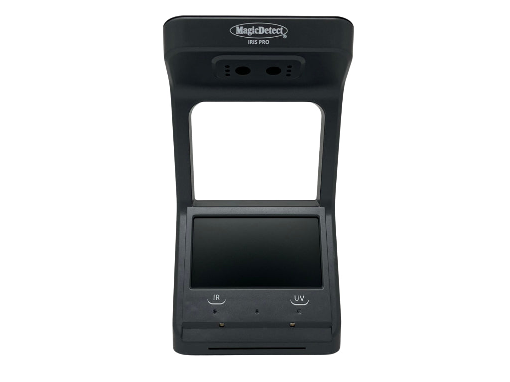 MagicDetect IRIS PRO – Détecteur infrarouge avec caméra HD (IR) et ultraviolet (UV) pour faux billets et pièces d’identité
