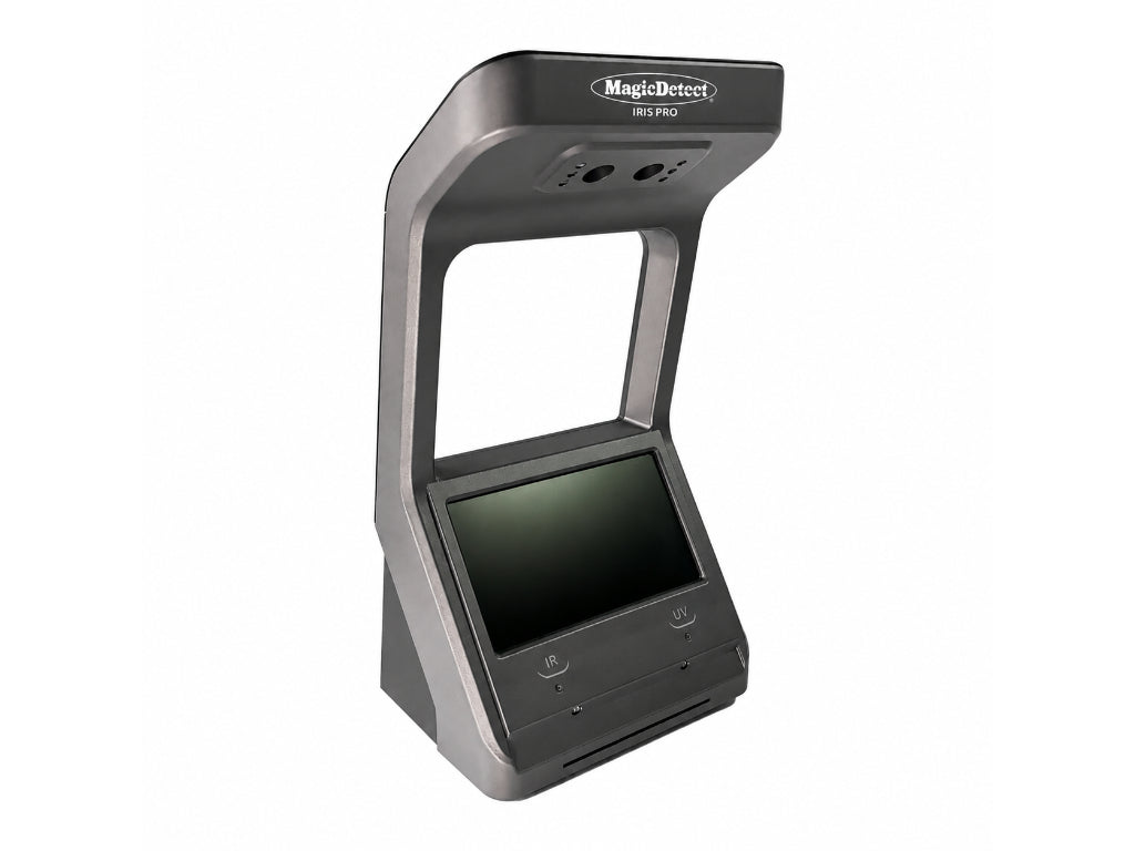 MagicDetect IRIS PRO – Détecteur infrarouge (IR) et ultraviolet (UV) pour faux billets et pièces d’identité