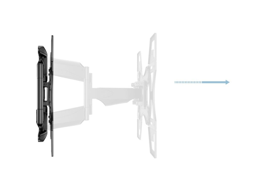Slim Double Arm Full Motion TV Wall Mount for 32" to 65" - Beartvmounts - BM-M3265100