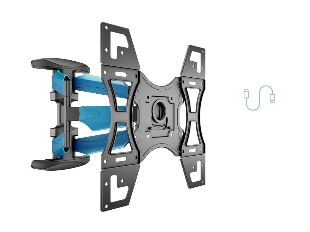 Slim Double Arm Full Motion TV Wall Mount for 32" to 65" - Beartvmounts - BM-M3265100