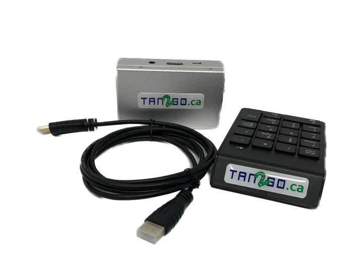 Queue Calling System Kit, TAN2GO Mini-PC, Wireless Keyboard, HDMI cable, USB Key - ERGA TAN2GO